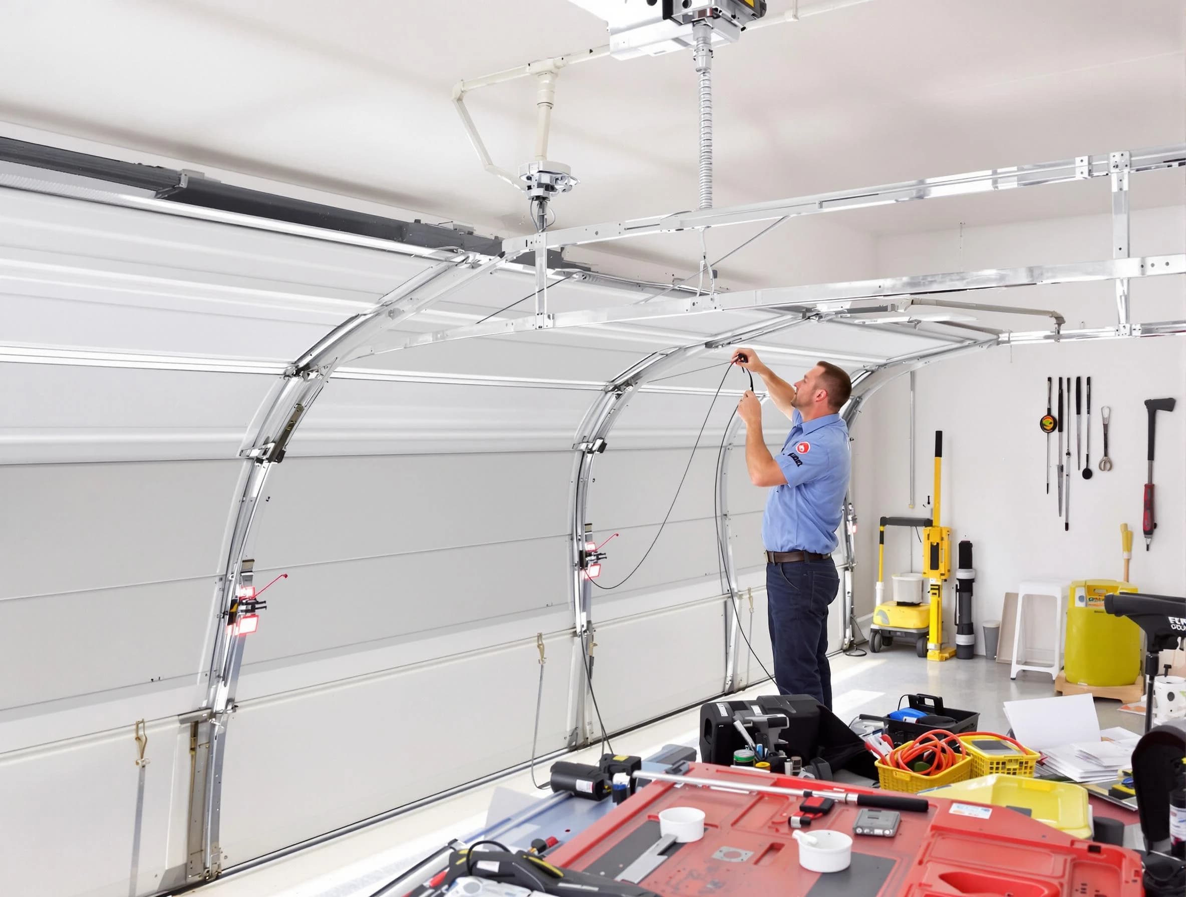 Garage door cable repair service by McCalla Garage Door Repair in McCalla