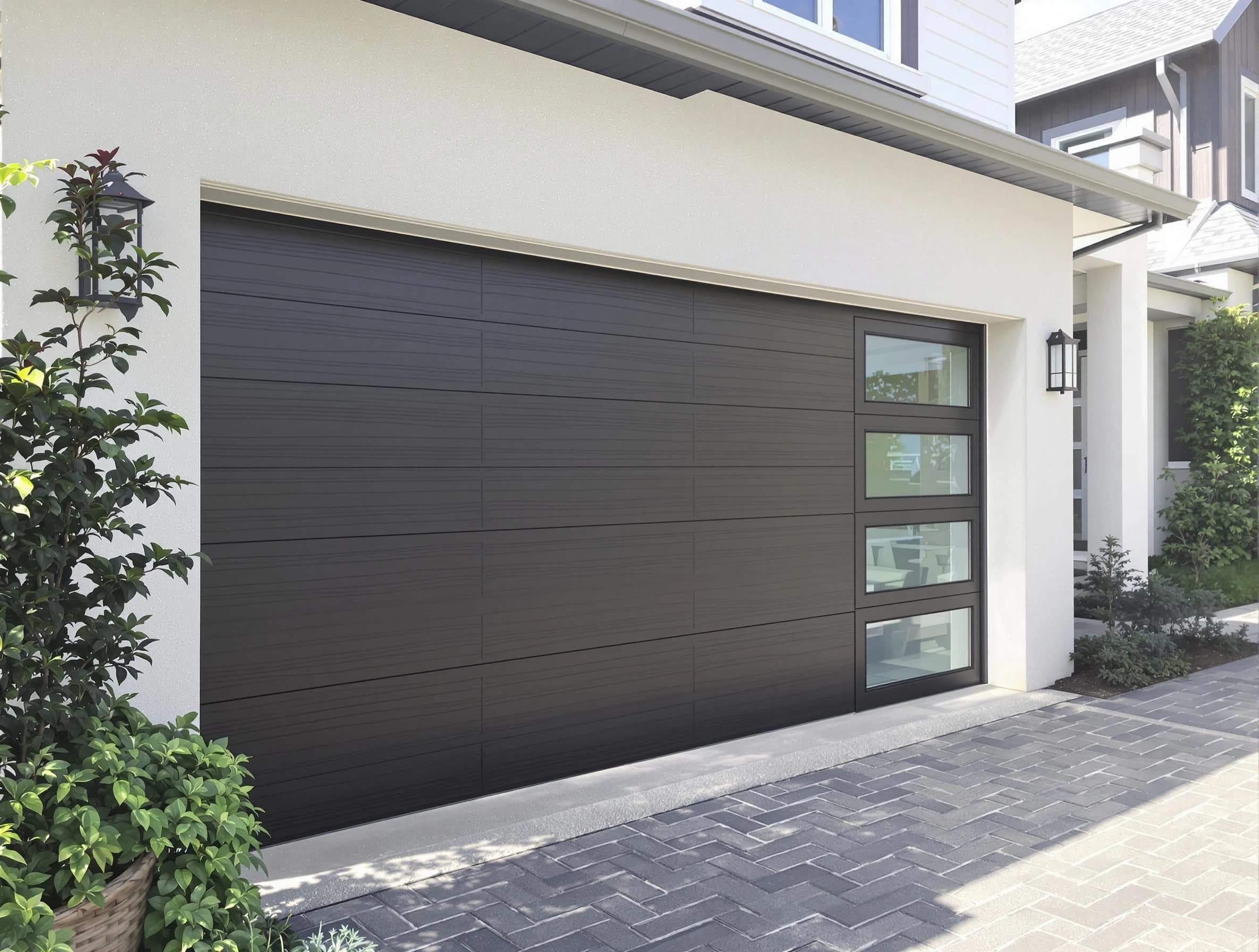 Custom garage door installation by McCalla Garage Door Repair in McCalla
