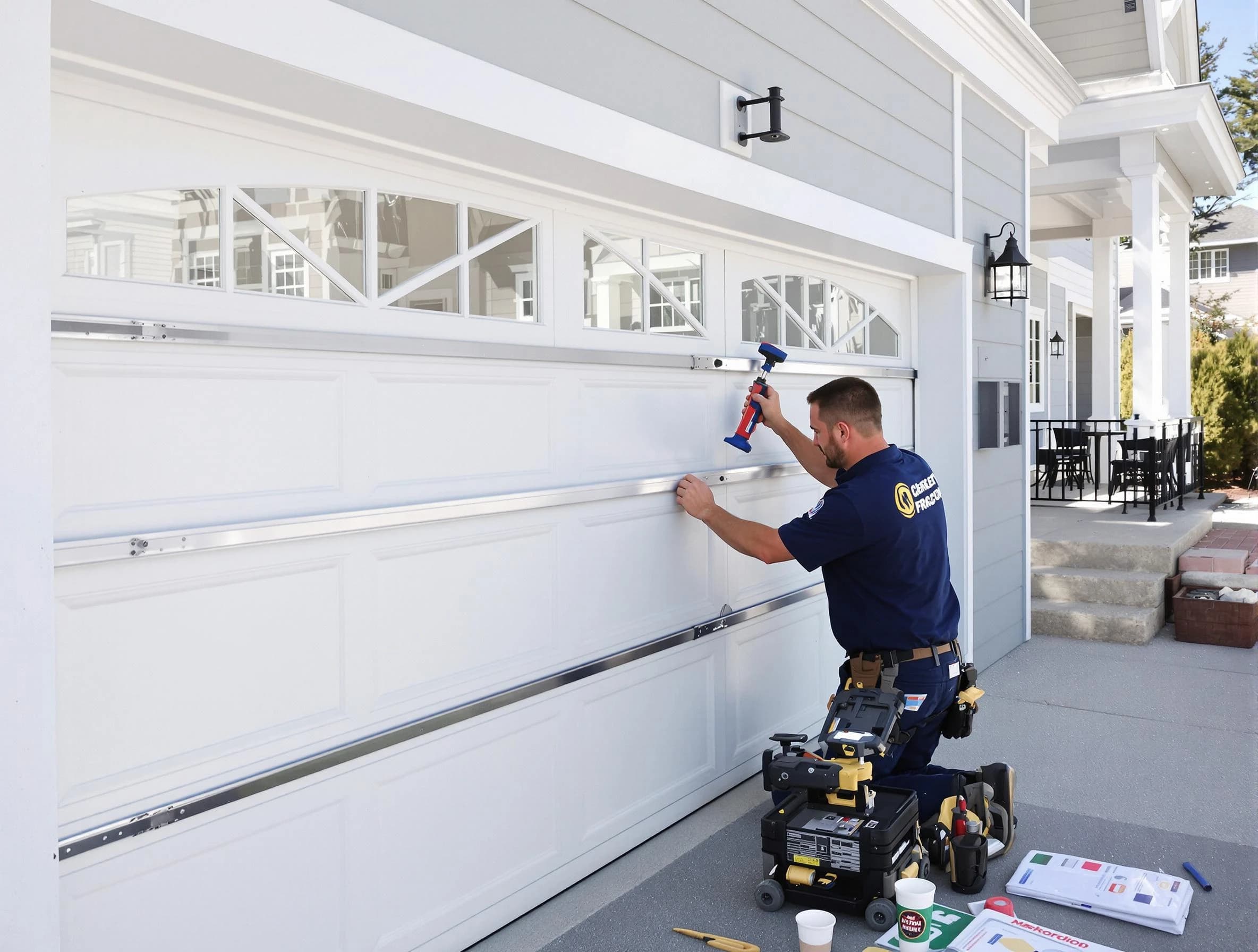 Professional garage door installation by McCalla Garage Door Repair in McCalla