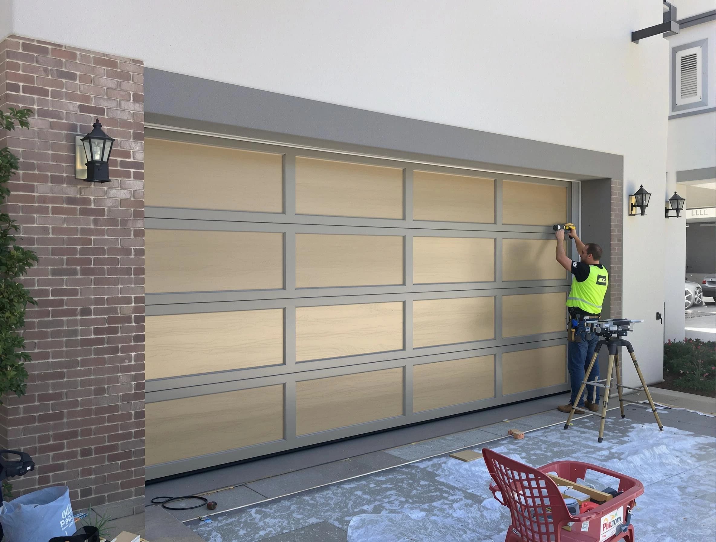 Garage door replacement service by McCalla Garage Door Repair in McCalla