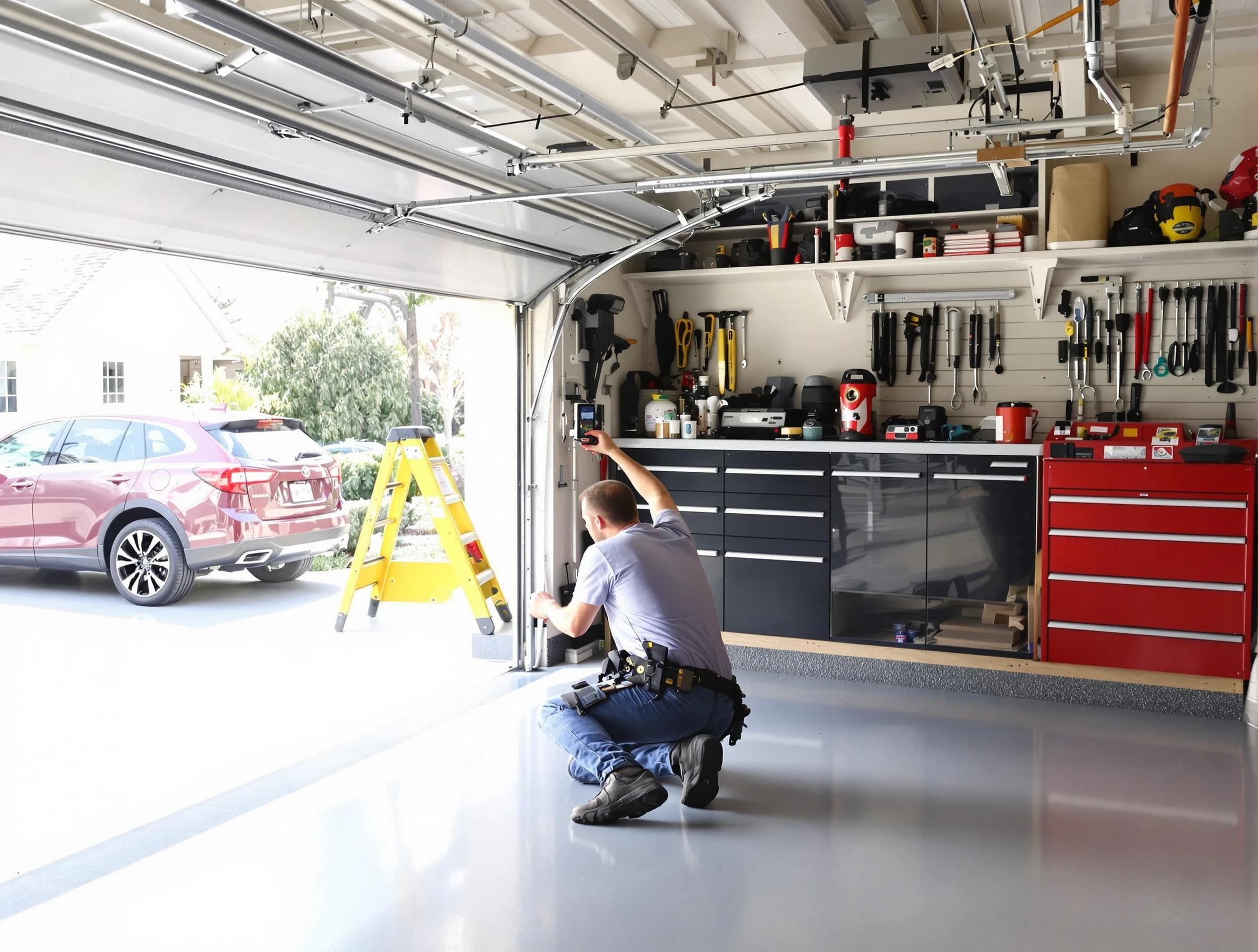 Local garage door repair service by McCalla Garage Door Repair in McCalla