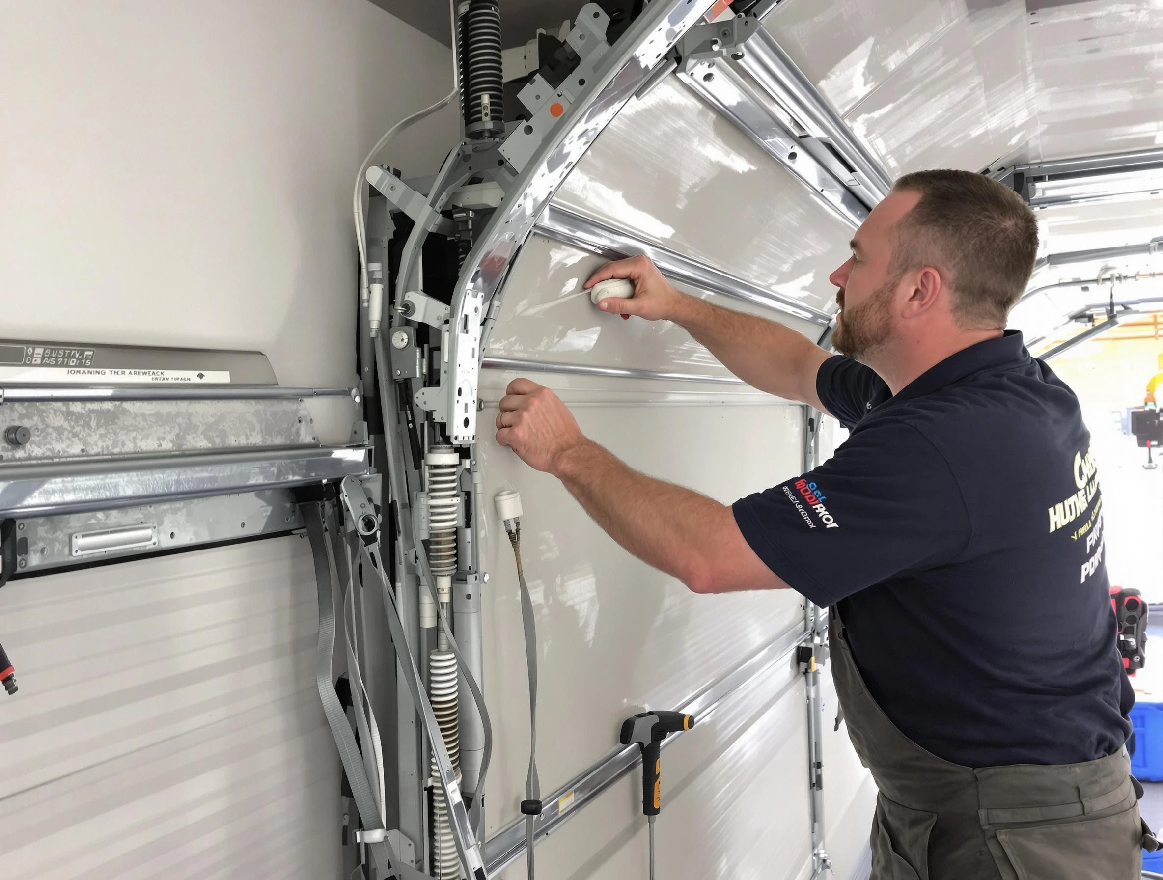 Noisy Garage Door Fix in Alabaster, AL