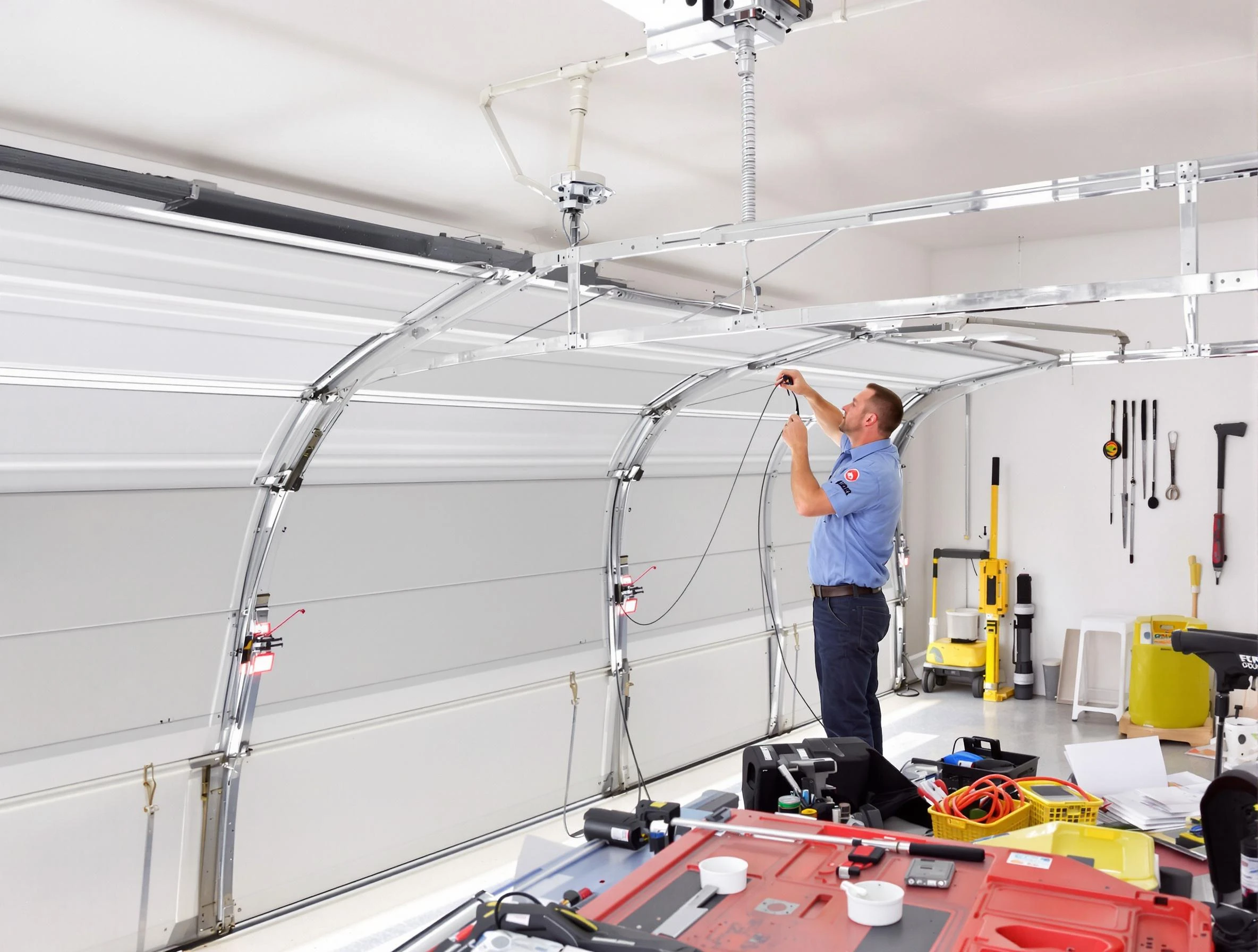 Garage door cable repair service by McCalla Garage Door Repair in McCalla